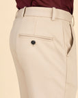 Khaki 4 Way Stretch Roam Pants
