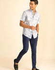 Navy 4 Way Stretch Port Pants