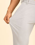 Light Grey 4 Way Stretch Port Pants