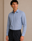 Blue Subtle Stripe Shirt