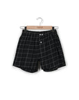 Black Check Bed Boxer