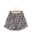White Paisley Bed Boxer