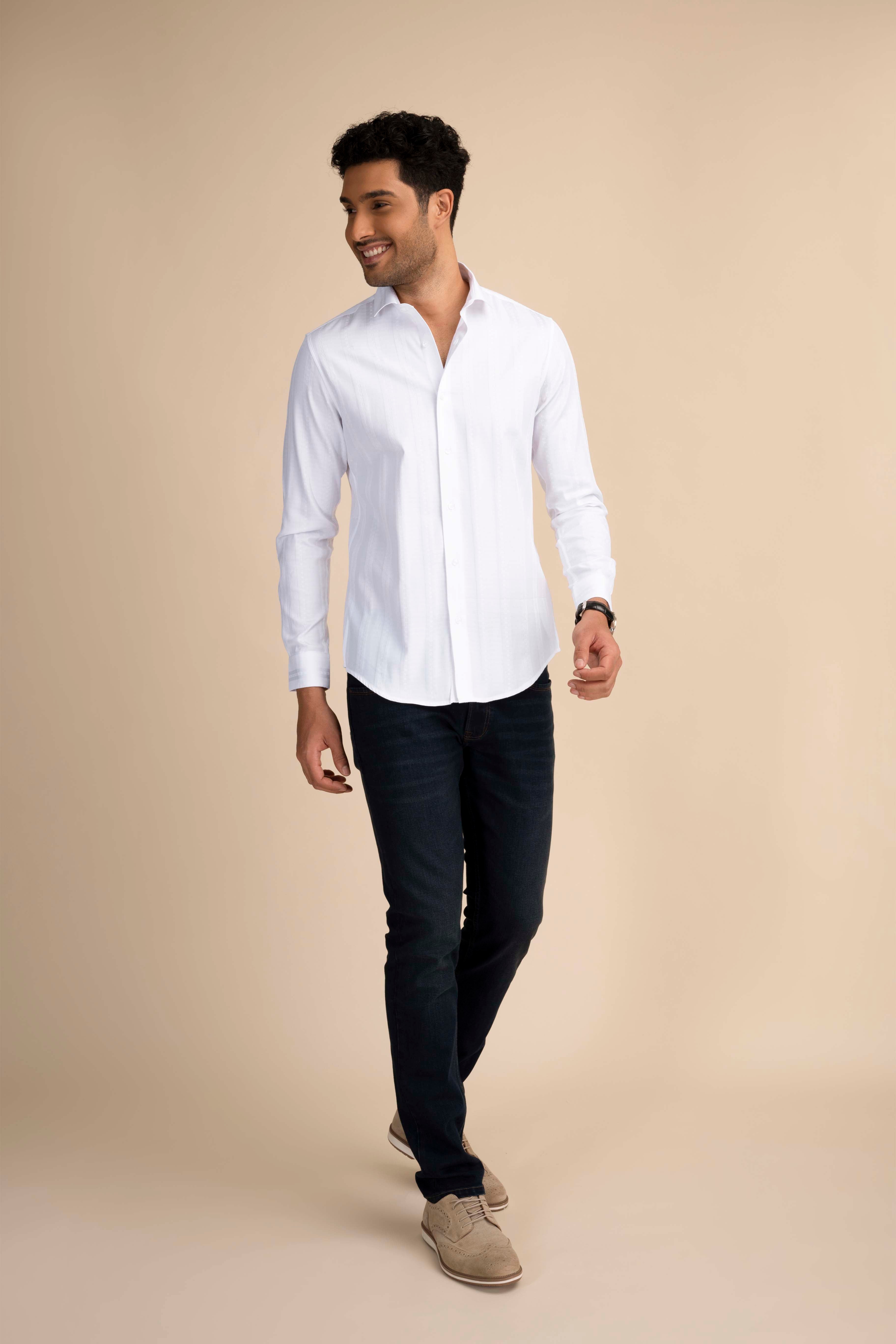 Genova White Shirt