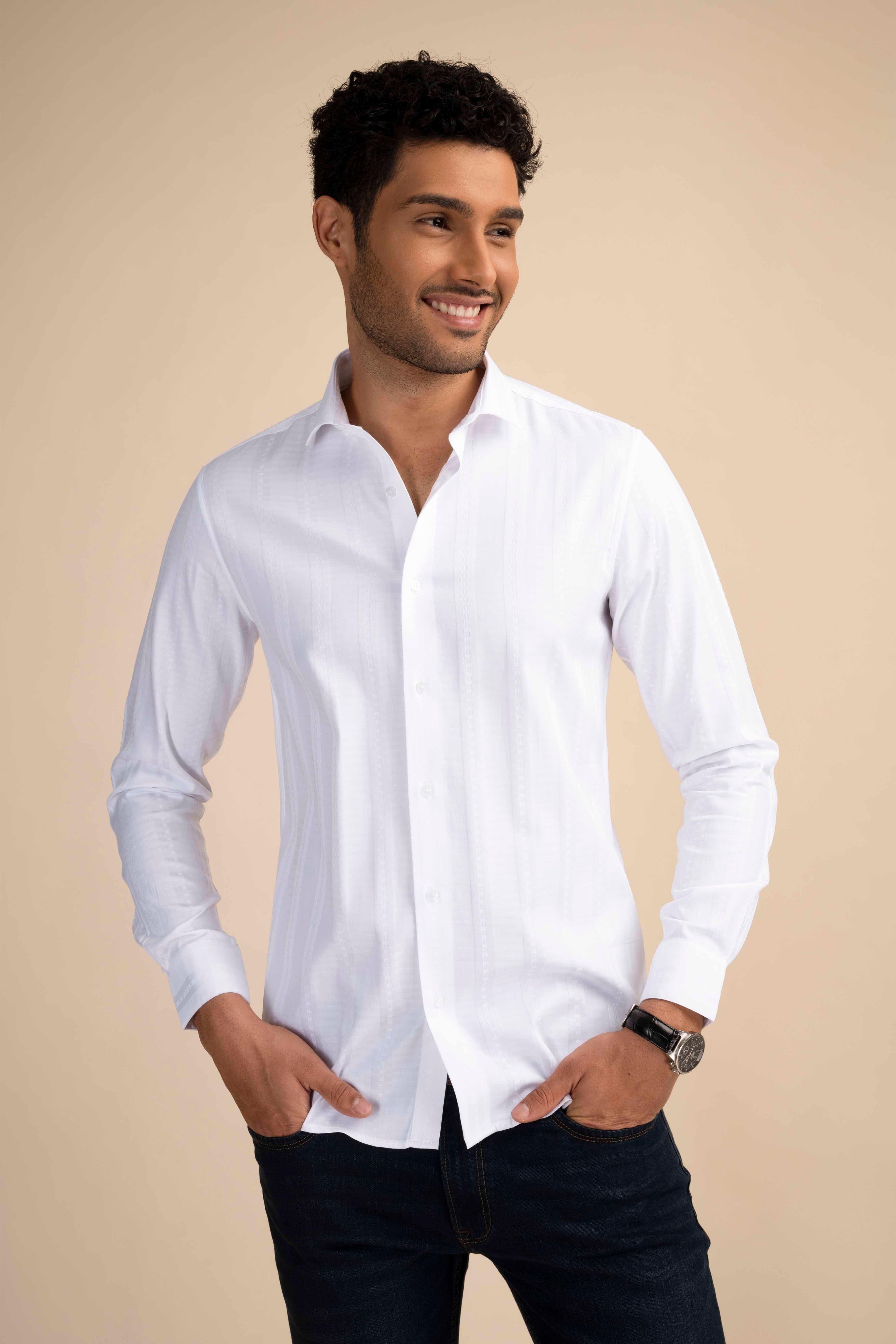 Genova White Shirt