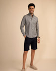 Gingham Button - Down Shirt