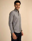Gingham Button - Down Shirt
