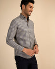 Gingham Button - Down Shirt