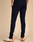 Navy Zipper Pants - 4 way Jet-Setter