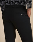 Black Zipper Pants - 4 way Jet-Setter
