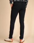 Black Zipper Pants - 4 way Jet-Setter