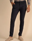 Dark Grey Zipper Pants - 4 way Jet-Setter