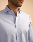 Melange Blue Shirt