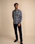 Soho Classic Grey Button-Down Shirt EOSS