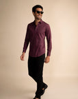 Regal Plum Shirt EOSS