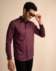 Regal Plum Shirt EOSS