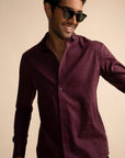 Regal Plum Shirt EOSS