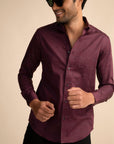 Regal Plum Shirt EOSS