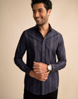Aston Navy Check Shirt EOSS