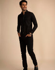 Black Micro Dot Shirt EOSS