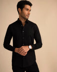 Black Micro Dot Shirt EOSS