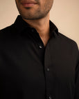 Black Micro Dot Shirt EOSS