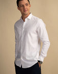 Brown Graph Check Shirt EOSS