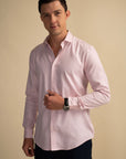 Sterling Pink Micro Dot Shirt EOSS