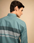 Multi Check Blue Shirt EOSS