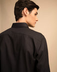 Charcoal Micro Dot Shirt EOSS
