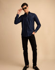 Navy Breton Shirt EOSS