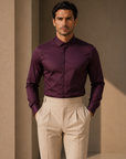 Plum Stretch Premium Shirt