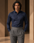 Navy Stretch Premium Shirt
