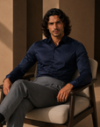 Navy Stretch Premium Shirt