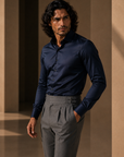 Navy Stretch Premium Shirt