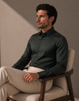 Dark Green Stretch Premium Shirt