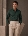 Forest Green Stretch Premium Shirt