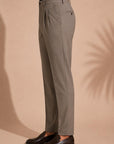 Taupe Pleated Trouser