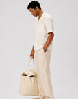 Ivory Holiday Linen Casual Shirt