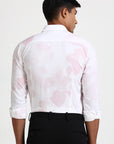 Light Pink Flower Print Shirt EOSS