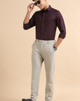 Luxe Maroon Shirt EOSS