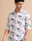 Petal Panorama Print Shirt