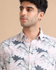 Petal Panorama Print Shirt