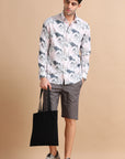 Petal Panorama Print Shirt
