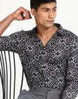 Midnight Swirl Elegance Shirt EOSS