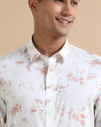 Peachy Print Shirt