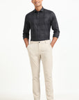 Charcoal Lattice Shirt EOSS
