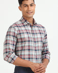 Crimson Grid Shirt