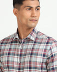 Crimson Grid Shirt