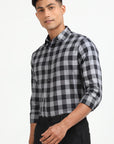 Greyscale Grid Shirt