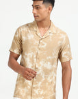 Marx Beige Holiday Shirt EOSS